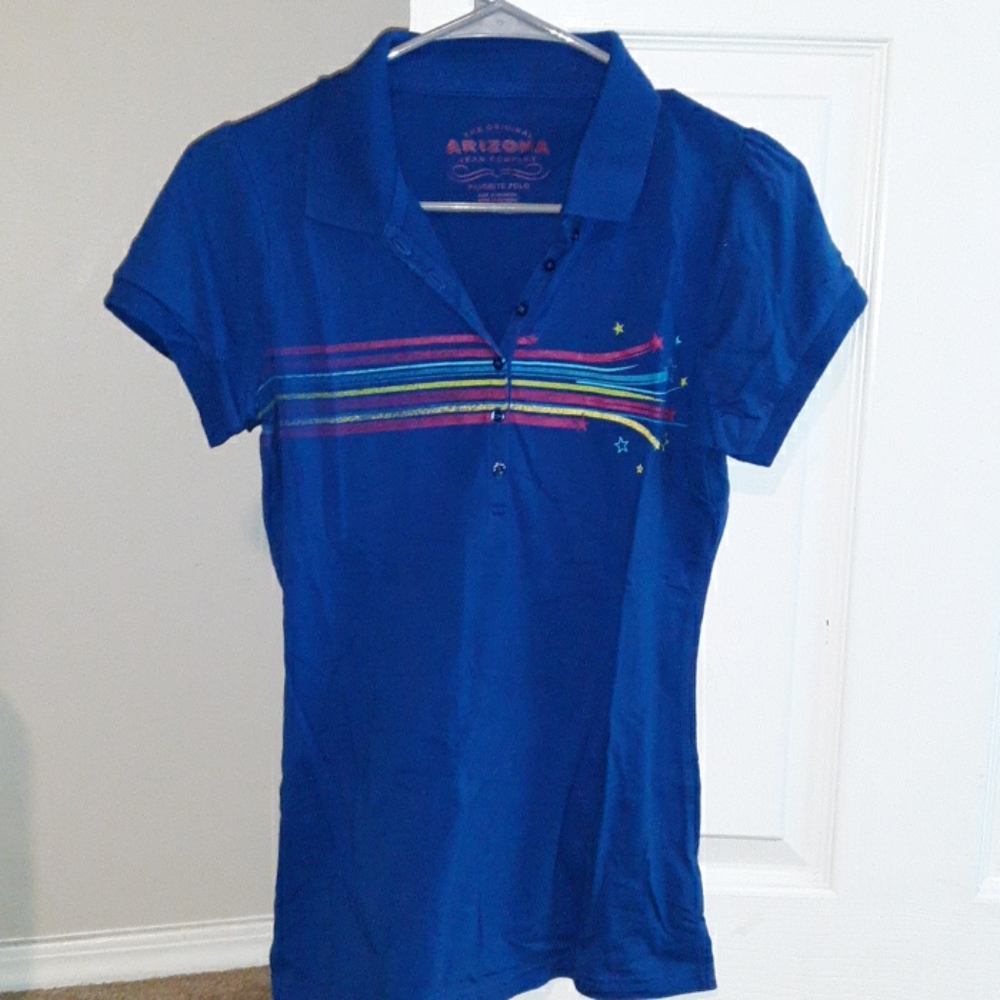 Blue Arizona polo